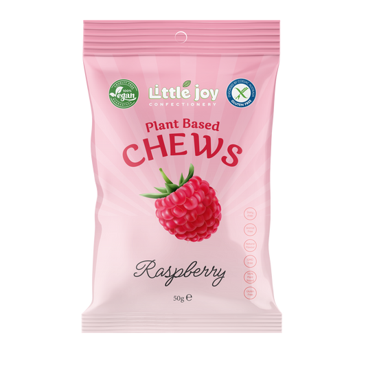 Vegan Raspberry Chews 50g