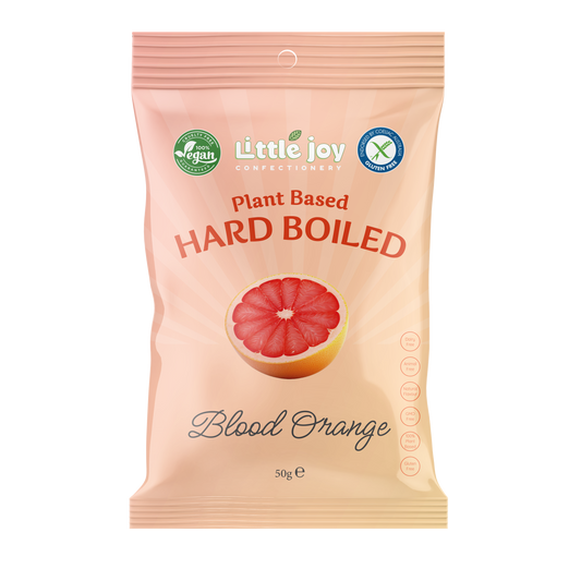 Vegan Hard-Boiled Blood Orange Flavours 50g